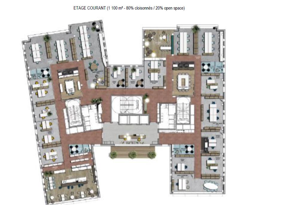 Bureau Vénissieux 1111m² Vente bureau Vénissieux Rhône OVBUR2530386 16